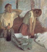 Edgar Degas Ironing clothes works Germany oil painting artist